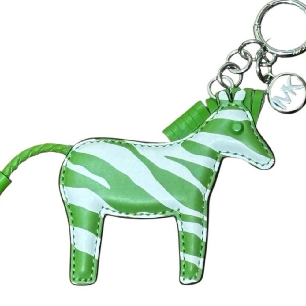 Michael Kors Zebra Keychain